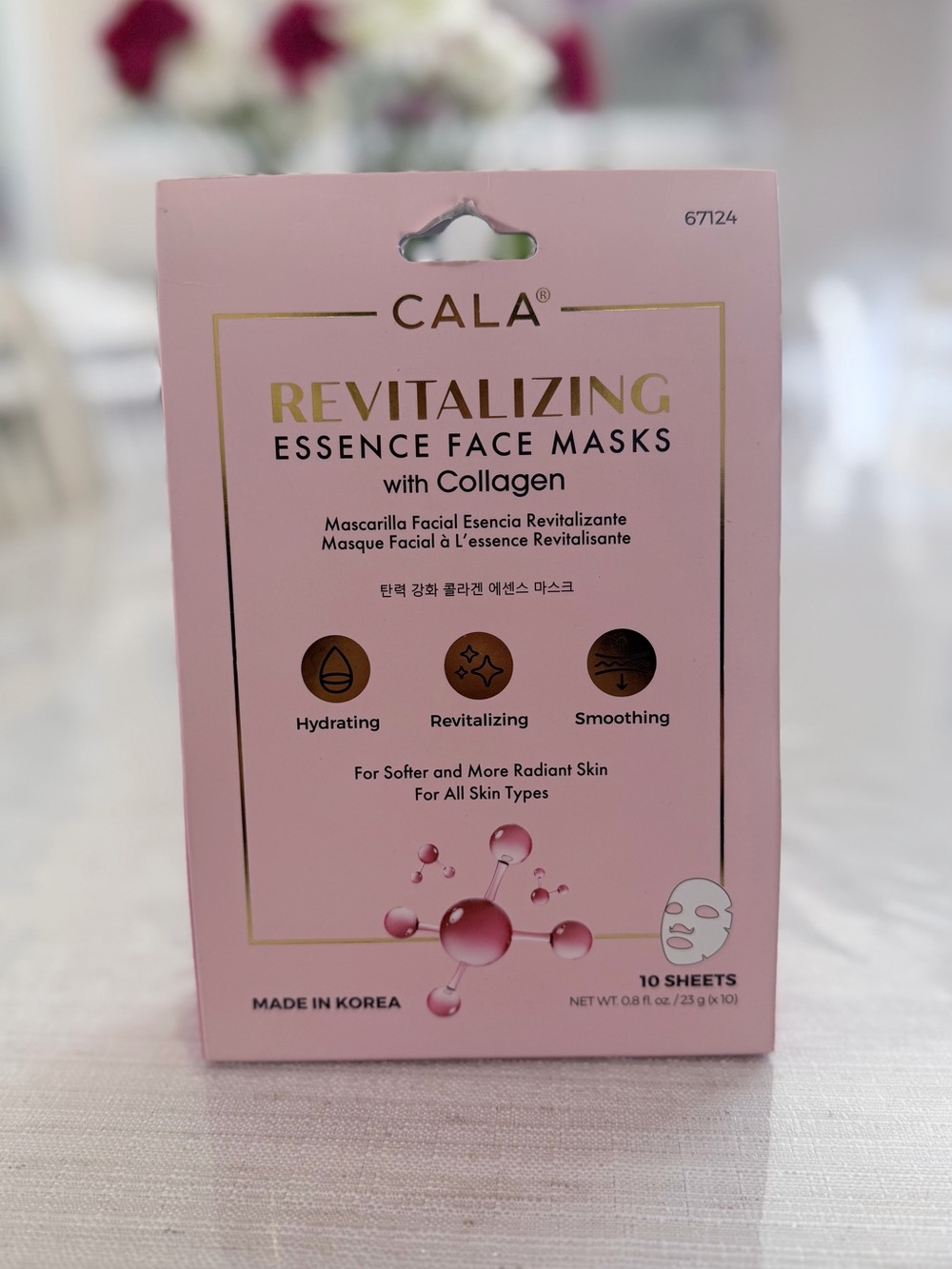 CALA Revitalizing Essence Face Masks - 10 pack